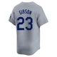 Kirk Gibson ＃23 Los Angeles Dodgers Limited Youth Gray Away Jersey