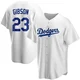 Kirk Gibson ＃23 Los Angeles Dodgers Replica Men's White Home Jersey