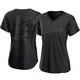 Kirk Gibson ＃23 Los Angeles Dodgers Replica Women's Black Pitch Fashion Jersey