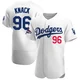 Landon Knack ＃96 Los Angeles Dodgers Authentic Men's White Home Official 2024 World Series Champions Jersey