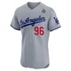 Landon Knack ＃96 Los Angeles Dodgers Elite Men's Gray Road 2024 World Series Jersey