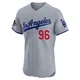 Landon Knack ＃96 Los Angeles Dodgers Elite Men's Gray Road World Series Champions Jersey