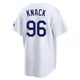 Landon Knack ＃96 Los Angeles Dodgers Limited Men's White Home Stadium Jersey
