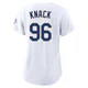 Landon Knack ＃96 Los Angeles Dodgers Limited Women's Gold White 2026 Collection Stadium Jersey