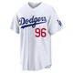 Landon Knack ＃96 Los Angeles Dodgers Limited Youth White Home Stadium Jersey