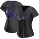 Landon Knack ＃96 Los Angeles Dodgers Replica Women's Black Holographic Alternate Jersey