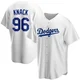 Landon Knack ＃96 Los Angeles Dodgers Replica Youth White Home Jersey