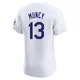 Max Muncy ＃13 Los Angeles Dodgers Elite Men's White Home Jersey