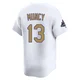 Max Muncy ＃13 Los Angeles Dodgers Limited Men's Gold White 2025 Collection Jersey