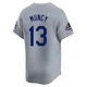 Max Muncy ＃13 Los Angeles Dodgers Limited Men's Gray Away World Series Champions Jersey