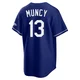 Max Muncy ＃13 Los Angeles Dodgers Limited Men's Royal Alternate Stadium Jersey