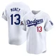 Max Muncy ＃13 Los Angeles Dodgers Limited Men's White Home 2024 World Series Champions Jersey