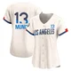 Max Muncy ＃13 Los Angeles Dodgers Limited Women's Cream 2024 City Connect Jersey