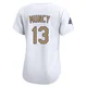 Max Muncy ＃13 Los Angeles Dodgers Limited Women's Gold White 2025 Collection Jersey