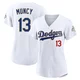 Max Muncy ＃13 Los Angeles Dodgers Limited Women's Gold White 2026 Collection Stadium Jersey