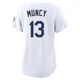 Max Muncy ＃13 Los Angeles Dodgers Limited Women's Gold White 2026 Collection Stadium Jersey