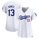 Max Muncy ＃13 Los Angeles Dodgers Limited Women's White Home Jersey