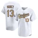 Max Muncy ＃13 Los Angeles Dodgers Limited Youth Gold White 2025 Collection Jersey