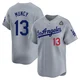 Max Muncy ＃13 Los Angeles Dodgers Limited Youth Gray Away 2024 World Series Jersey
