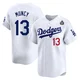 Max Muncy ＃13 Los Angeles Dodgers Limited Youth White Home 2024 World Series Jersey