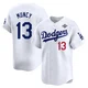 Max Muncy ＃13 Los Angeles Dodgers Limited Youth White Home 2025 World Series Jersey