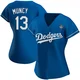 Max Muncy ＃13 Los Angeles Dodgers Replica Women's Royal Alternate 2024 World Series Jersey