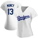 Max Muncy ＃13 Los Angeles Dodgers Replica Women's White Home Jersey