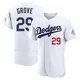 Michael Grove ＃29 Los Angeles Dodgers Authentic Men's Gold White 2026 Collection Jersey