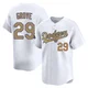 Michael Grove ＃29 Los Angeles Dodgers Limited Men's Gold White 2025 Collection Jersey