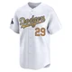 Michael Grove ＃29 Los Angeles Dodgers Limited Youth Gold White 2025 Collection Jersey