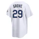 Michael Grove ＃29 Los Angeles Dodgers Limited Youth Gold White 2026 Collection Stadium Jersey