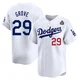 Michael Grove ＃29 Los Angeles Dodgers Limited Youth White Home 2024 World Series Jersey
