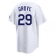 Michael Grove ＃29 Los Angeles Dodgers Limited Youth White Home Stadium Jersey
