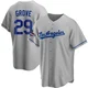 Michael Grove ＃29 Los Angeles Dodgers Replica Men's Gray Road 2024 World Series Champions Jersey