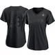 Michael Grove ＃29 Los Angeles Dodgers Replica Women's Black Pitch Fashion 2024 World Series Jersey