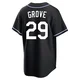 Michael Grove ＃29 Los Angeles Dodgers Replica Youth Black Fashion Out Jersey