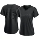 Michael Kopech ＃45 Los Angeles Dodgers Authentic Women's Black Pitch Fashion Jersey