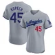 Michael Kopech ＃45 Los Angeles Dodgers Elite Men's Gray Road Jersey