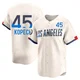 Michael Kopech ＃45 Los Angeles Dodgers Limited Men's Cream 2024 City Connect Jersey