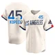 Michael Kopech ＃45 Los Angeles Dodgers Limited Men's Cream 2024 City Connect World Series Champions Jersey