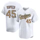 Michael Kopech ＃45 Los Angeles Dodgers Limited Men's Gold White 2025 Collection Jersey