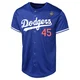 Michael Kopech ＃45 Los Angeles Dodgers Limited Men's Royal Alternate 2024 World Series Jersey