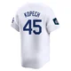 Michael Kopech ＃45 Los Angeles Dodgers Limited Men's White 2024 World Tour Seoul Series Home Jersey