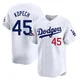 Michael Kopech ＃45 Los Angeles Dodgers Limited Men's White Home 2024 World Series Champions Jersey