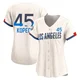 Michael Kopech ＃45 Los Angeles Dodgers Limited Women's Cream 2024 City Connect Jersey