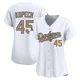 Michael Kopech ＃45 Los Angeles Dodgers Limited Women's Gold White 2025 Collection Jersey