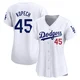 Michael Kopech ＃45 Los Angeles Dodgers Limited Women's White Home Jersey
