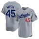 Michael Kopech ＃45 Los Angeles Dodgers Limited Youth Gray Away World Series Champions Jersey