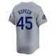 Michael Kopech ＃45 Los Angeles Dodgers Limited Youth Gray Away World Series Champions Jersey