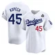Michael Kopech ＃45 Los Angeles Dodgers Limited Youth White Home 2024 World Series Jersey